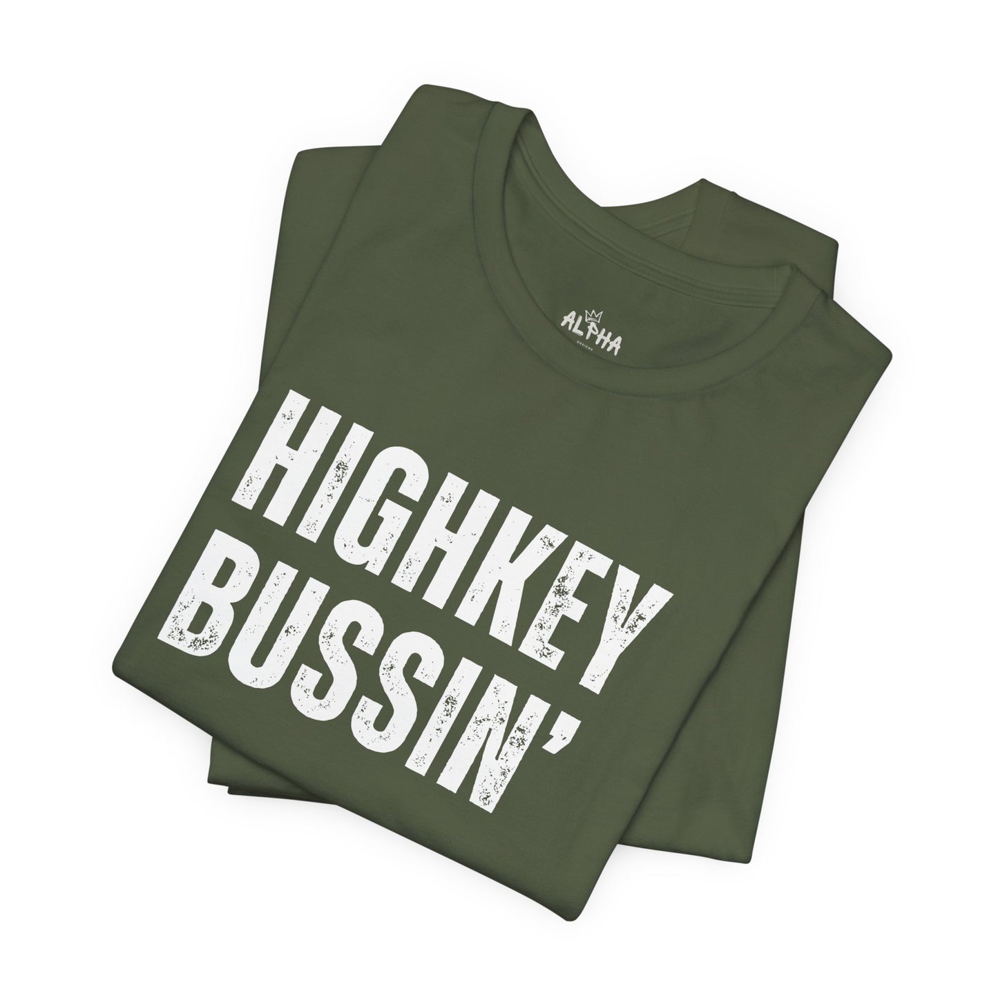 Highkey Bussin' - Funny Gen Alpha T-Shirt