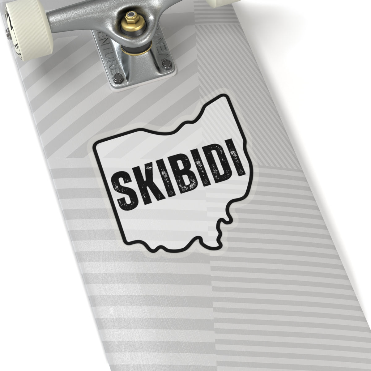 Ohio Skibidi Kiss-Cut Stickers - Fun & Unique Décor for Laptop, Water Bottle & More!