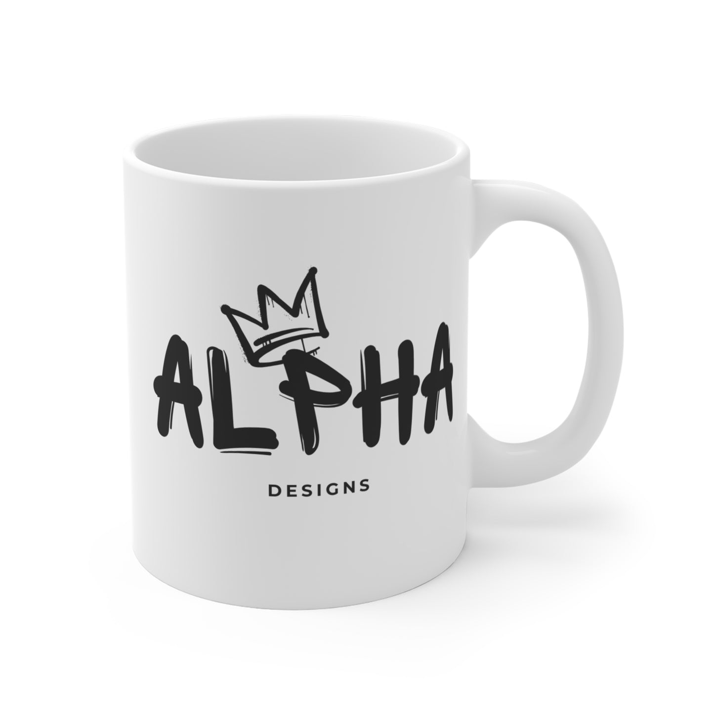 Alpha Designs Logo Mug