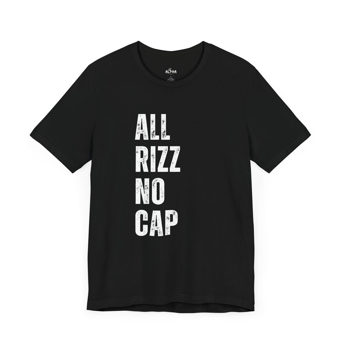 All Rizz No Cap - Funny Gen Alpha T-Shirt