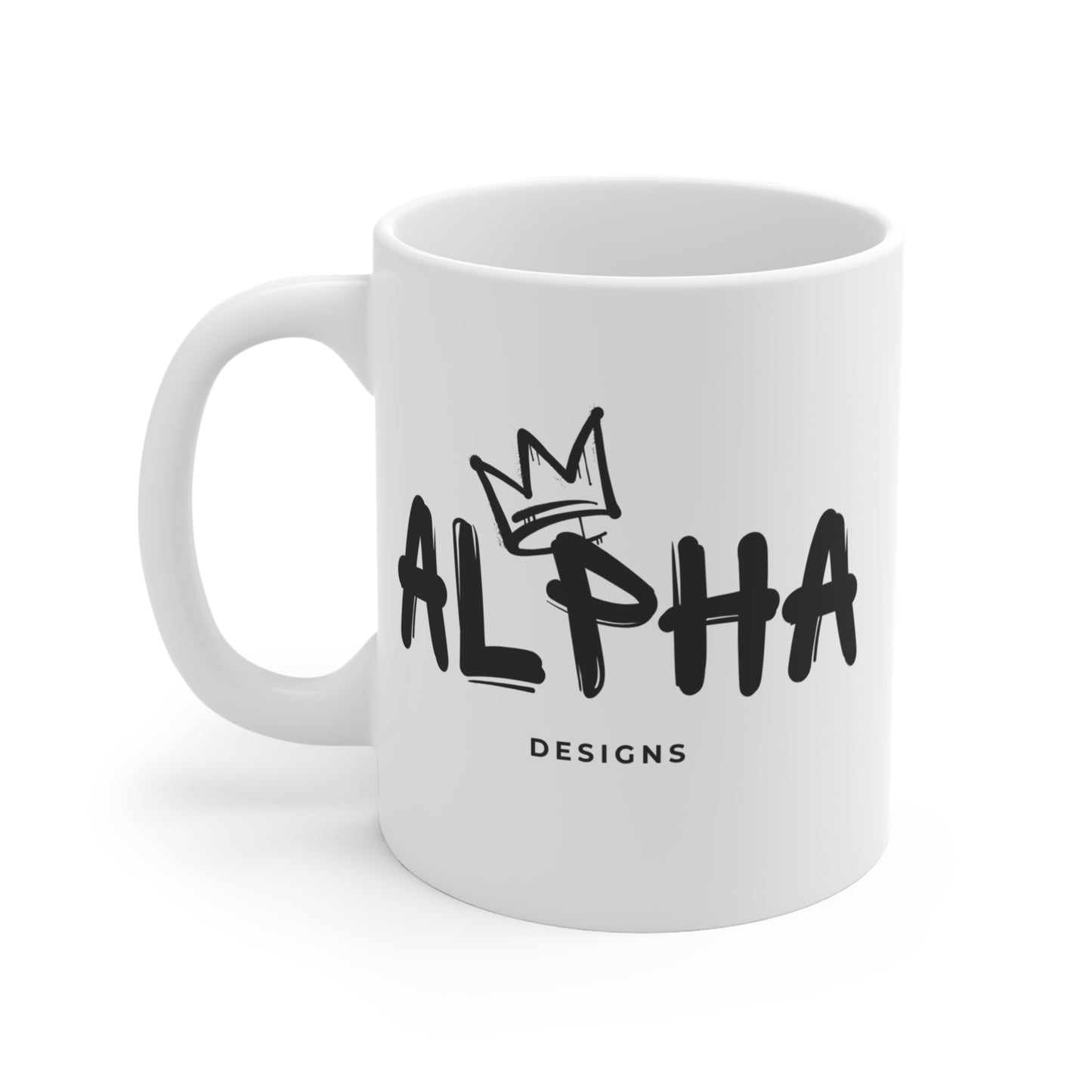 Alpha Designs Logo Mug