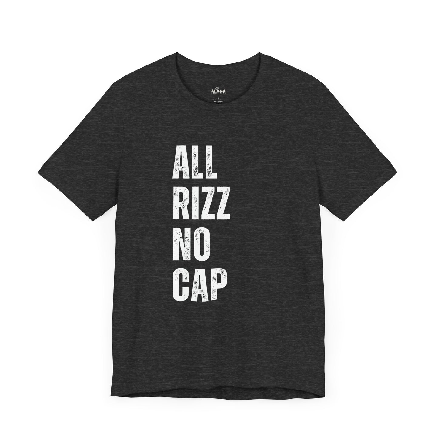 All Rizz No Cap - Funny Gen Alpha T-Shirt