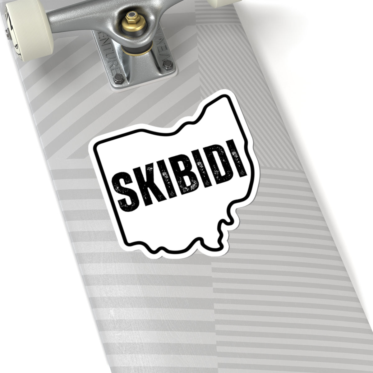 Ohio Skibidi Kiss-Cut Stickers - Fun & Unique Décor for Laptop, Water Bottle & More!