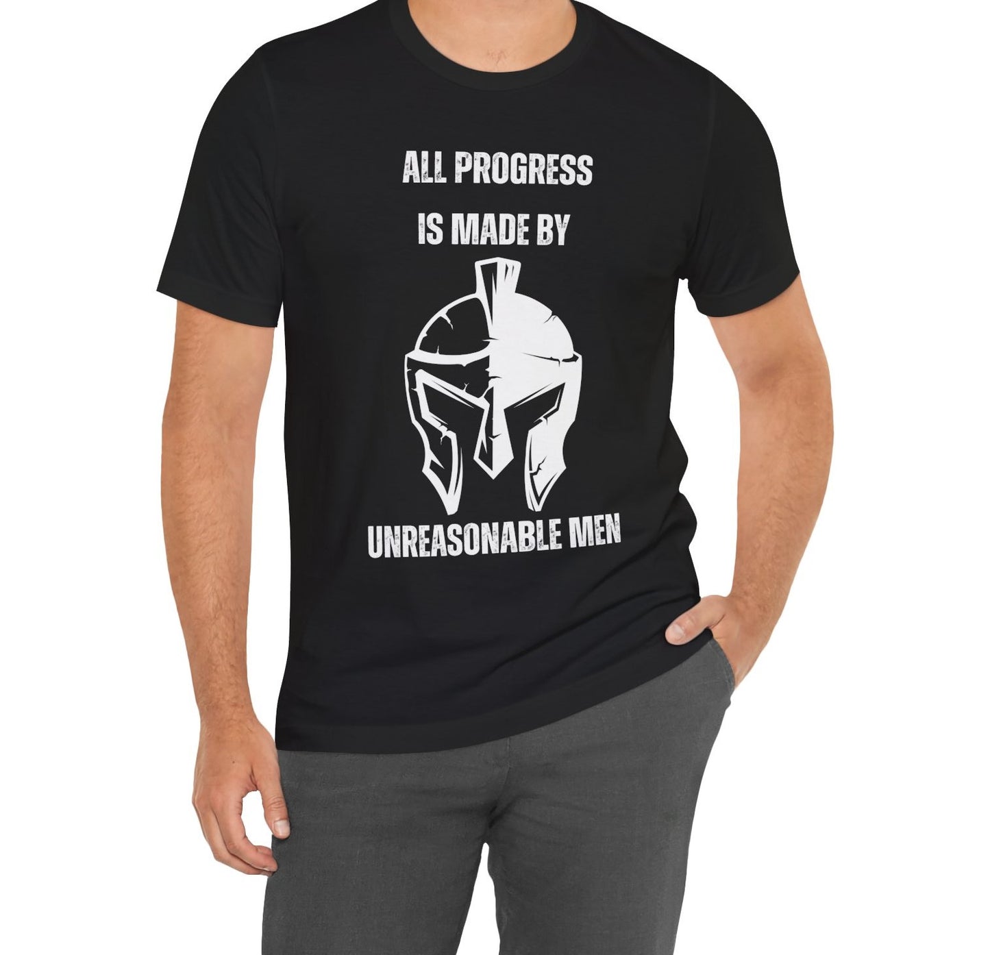 All Progress is Made By Unreasonable Men Alpha T-Shirt